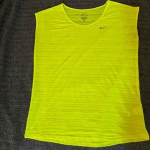 Nike Muscle T-Shirt. Size M. Volt Yellow. Worn 2-3 times. Perfect condition.